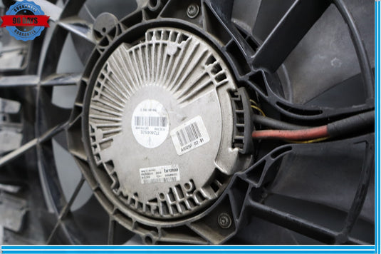 11-18 Porsche Cayenne 958 Engine Radiator Cooling Fan Motor Assembly Oem