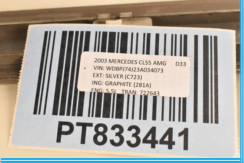 Load image into Gallery viewer, 00-06 Mercedes CL500 CL600 Front Left Side Molding Panel Trim 2156900762 Oem
