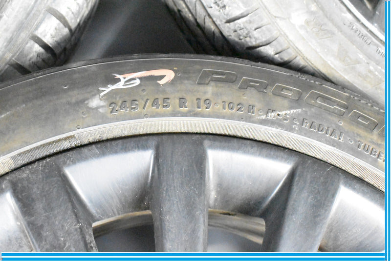 Load image into Gallery viewer, 09-15 BMW 535i 550i 750i 750Li F01 F07 19" Allow Wheel Rim W/ Tire Set Oem
