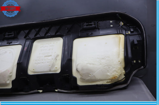 11-16 BMW 535i xDrive Rear Seat Lower Cushion Buttom Black 916283600 Oem