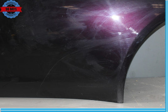 10-16 Porsche Panamera T Rear Left Driver Side Outer Door Shell Panel Purple Oem