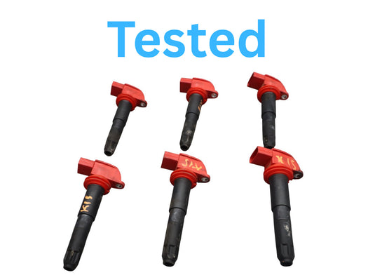 10-16 Porsche Cayenne Panamera 970 Engien Ignition Coil Set Of 6 Oem