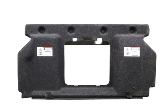 09-16 BMW E89 Z4 Rear Trunk Lid Carpet Partition Trim Panel Cover Black Oem