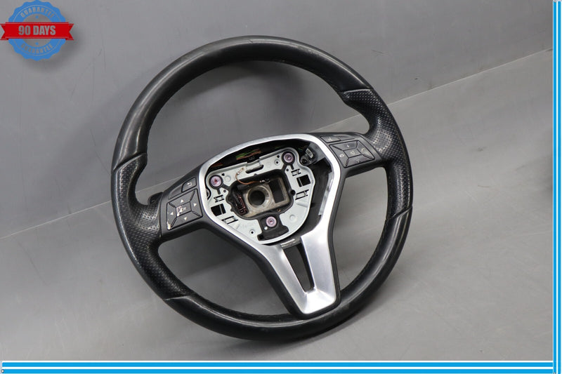 Load image into Gallery viewer, 12-18 Mercedes W204 C300 SLK250 CLS550 AMG Steering Wheel Flat Bottom Black Oem
