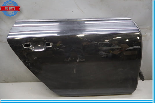 12-18 Audi A7 Quattro S7 Rear Right Side Exterior Door Shell Panel Black Oem