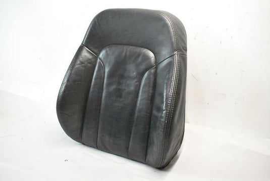 07-15 AUDI Q7 4L Front Left Driver Upper Leather Seat Back Cushion OEM Black