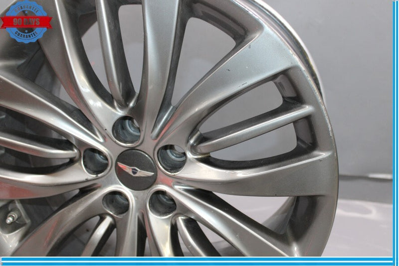 Load image into Gallery viewer, 15-20 Hyundai Genesis G80 Wheel Disc Rim Chrome 9x19 19'' Aluminum Oem
