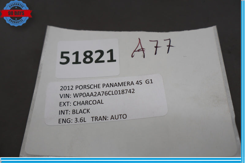 Load image into Gallery viewer, 10-16 Porsche Panamera 970 Steering Column Lower Trim Cover Black Oem
