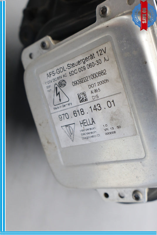 10-13 Porsche Panamera 970 Front Left Side Xenon Headlight Head Light Lamp Oem