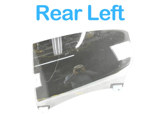 03-13 Maserati Quattroporte Rear Left Driver Side Door Window Auto Glass Oem