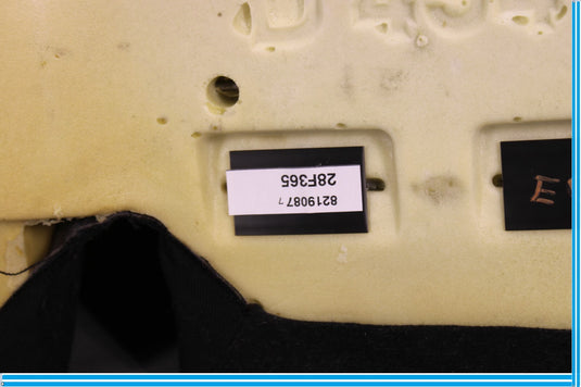 10-16 Mercedes E350 E550 Rear Lower Bottom Bench Seat Cushion Oem