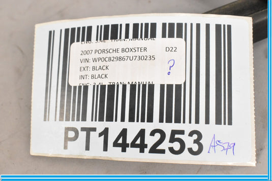 2005-2012 Porsche Boxster Front Door Rubber Weather Strip Seal Oem