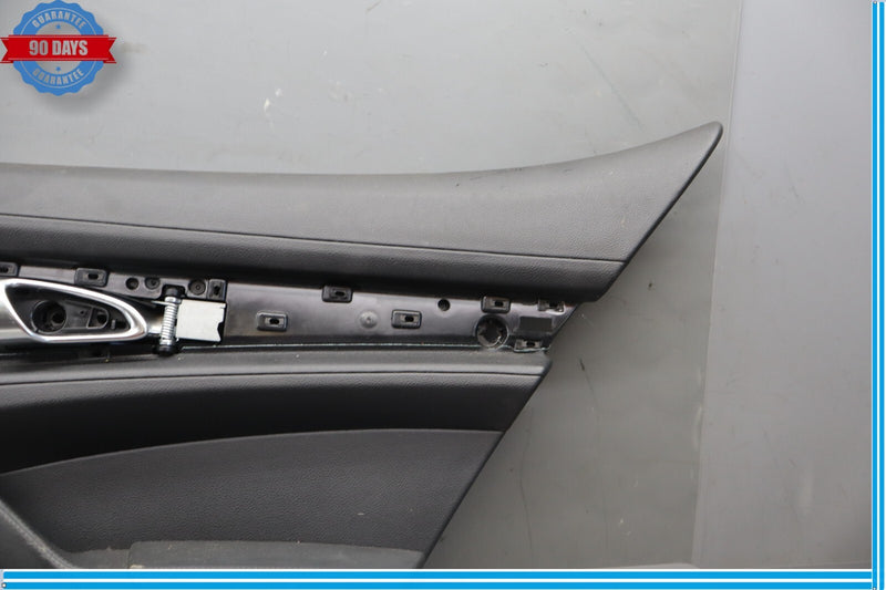 Load image into Gallery viewer, 10-16 Porsche Panamera Rear Right Side Interior Door Panel Cover Black Oem
