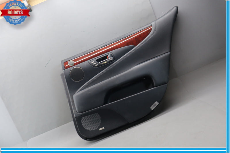 Load image into Gallery viewer, 07-09 Lexus LS460 Rear Right Passenger Side Interior Door Panel Black Oem
