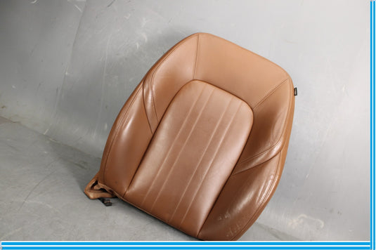 14-17 Maserati Ghibli Front Left Side Top Upper Seat Cushion Cover Brown Oem