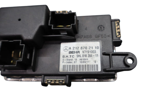 11-20 Mercedes W204 C250 E350 AC Air Conditioning Heater Blower Resistor Oem