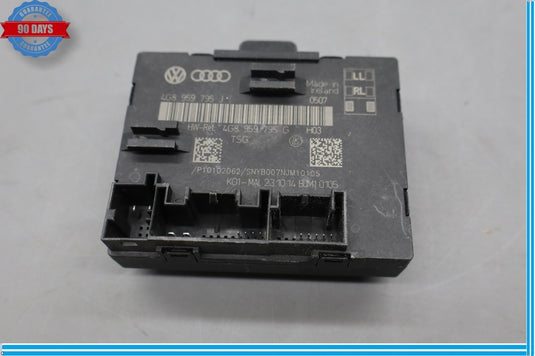 12-18 Audi A6 Quattro Rear Right Passenger Side Door Control Module Unit ECU Oem
