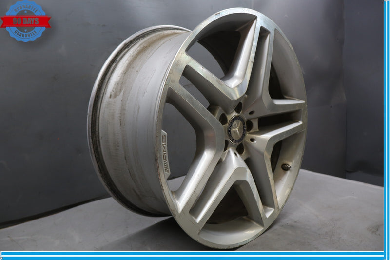 Load image into Gallery viewer, 07-19 Mercedes X166 GL450 GLS350 Front Wheel Rim Silver 10Jx21 21'' R21 Oem
