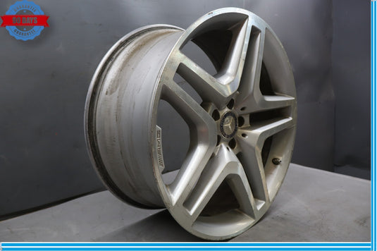 07-19 Mercedes X166 GL450 GLS350 Front Wheel Rim Silver 10Jx21 21'' R21 Oem