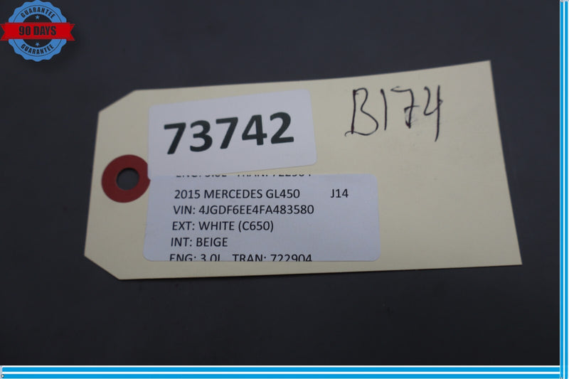 Load image into Gallery viewer, 07-19 Mercedes X166 GL450 GLS350 Rear Left Driver Side Seat Belt Retractor Oem
