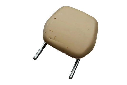 11-18 Porsche Cayenne 958 Hybrid S Rear Center Seat Headrest Head Rest Beige Oem