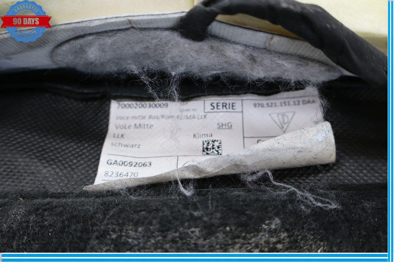 Load image into Gallery viewer, 10-16 Porsche Panamera 970 Front Right Top Upper Seat Cushion Center Lining Oem
