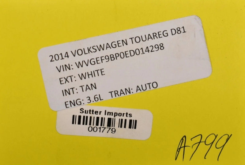 Load image into Gallery viewer, 11-17 Volkswagen VW Touareg Rear Window Windshield Wiper Motor 7P6955711B Oem
