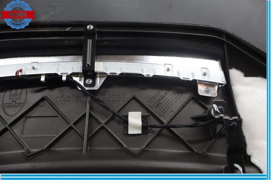 14-17 Maserati Ghibli Rear Deck Lid Parcel Shelf Trim Black 06700174910 Oem