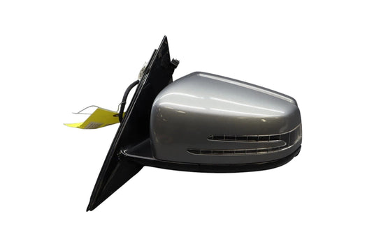 12-14 Mercedes W212 E400 E550 Front Left Side Rear View Door Mirror w/Blind Oem