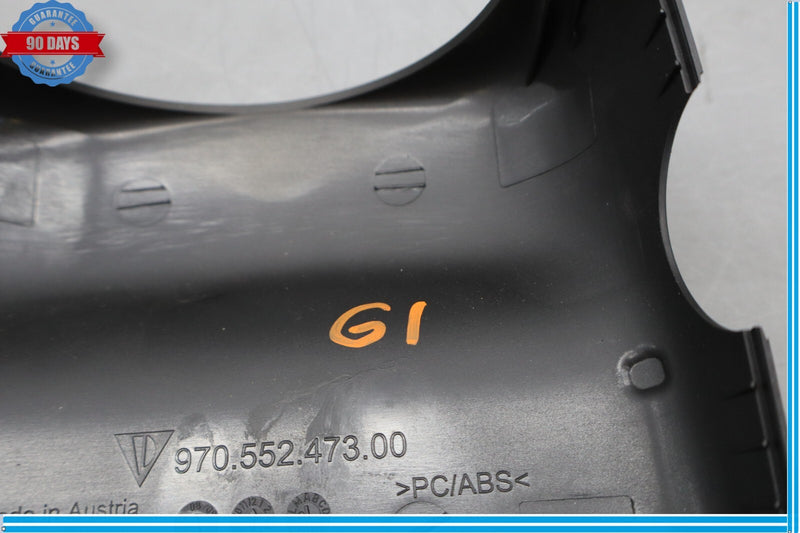 Load image into Gallery viewer, 10-16 Porsche Panamera 970 Steering Column Upper Trim Panel Housing Cover Oem
