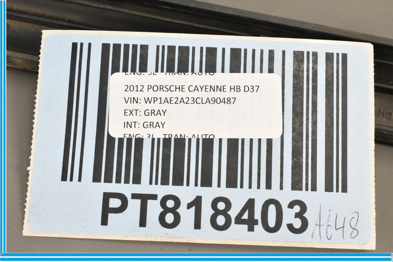 Load image into Gallery viewer, Porsche Cayenne S Rear Left Driver Door Sill Scuff Cover Trim Molding 11 - 17
