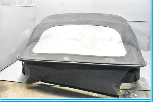 05-12 Porsche Boxster Soft Top Roof W/ Frame & Back Glass Black Oem