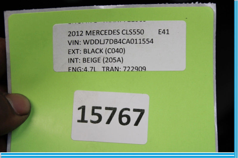 Load image into Gallery viewer, 12-18 Mercedes W218 CLS63 CLS550 AMG Rear Right Passenger Side Door Shell Oem
