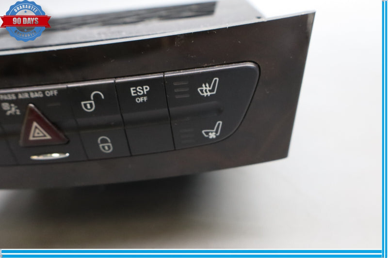 Load image into Gallery viewer, 03-09 Mercedes W211 E550 CLS550 Hazard Switch Control Panel Wood 2116803152 Oem
