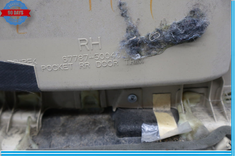 Load image into Gallery viewer, 07-09 Lexus LS460 LS460L Rear Right Passenger Side Interior Door Panel Oem
