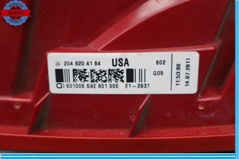 Load image into Gallery viewer, 12-14 Mercedes W204 C250 C300 Right Passenger Side Tail Light Taillight Lamp Oem
