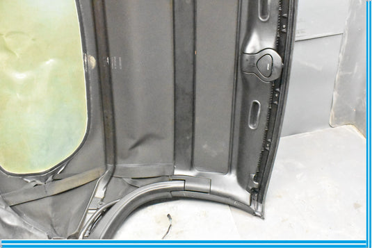05-12 Porsche Boxster Soft Top Roof W/ Frame & Back Glass Black Oem