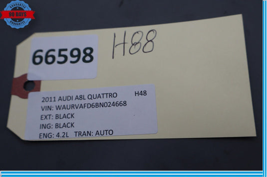 11-18 Audi A8 Quattro Rear Center Console Seat Trim Panel Cover 32102-0100 Oem