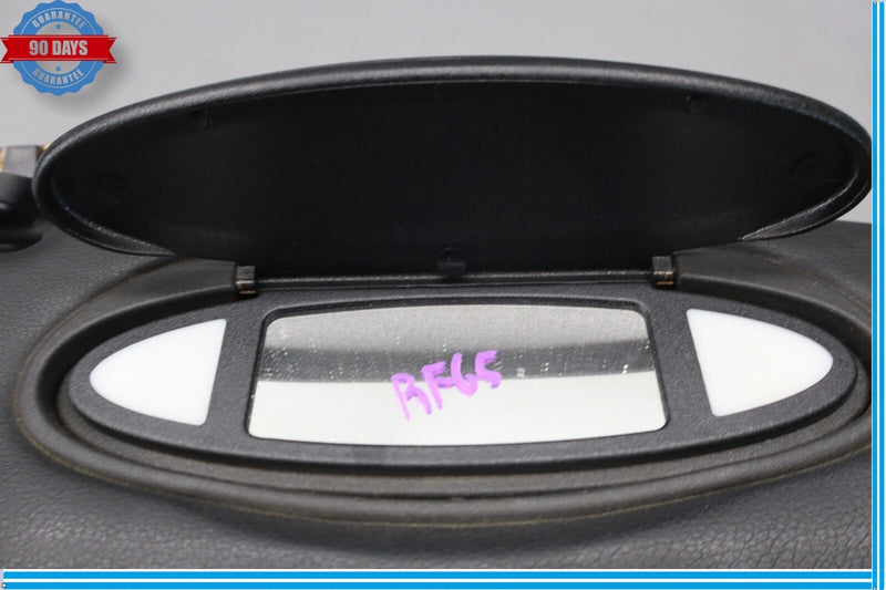 Load image into Gallery viewer, 97-04 Porsche Boxster Front Right Passenger Side Sun Visor w/ Vanity Mirror Oem
