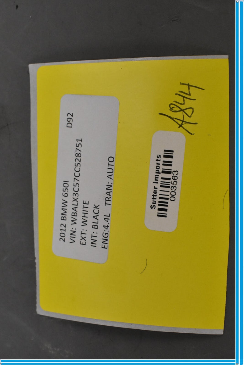 Load image into Gallery viewer, 12-18 BMW F12 F13 650i Front Left Side Seat Switch Panel Support Bracket Oem
