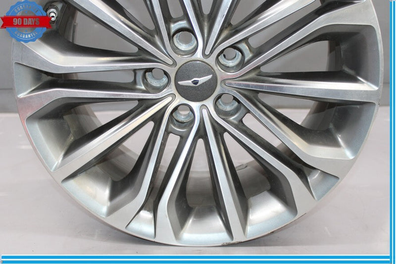 Load image into Gallery viewer, 15-17 Hyundai Genesis G80 Wheel Rim Disc Chrome 8.0x18 18'' Aluminum Oem
