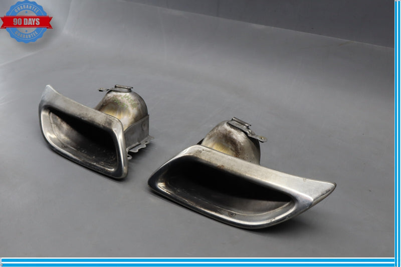 Load image into Gallery viewer, 07-09 Lexus LS460 LS460L Rear Left &amp; Right Side Exhaust Tail Pipe Tip Set OEM
