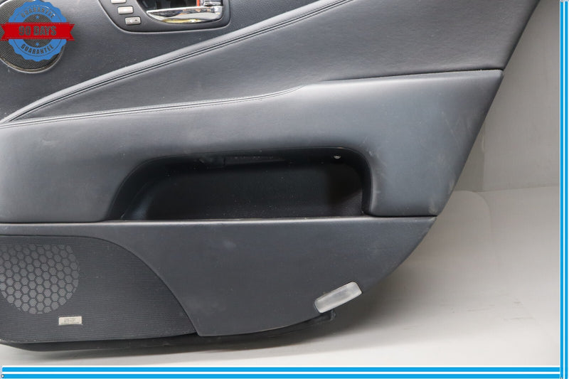 Load image into Gallery viewer, 07-09 Lexus LS460 Rear Right Passenger Side Interior Door Panel Black Oem

