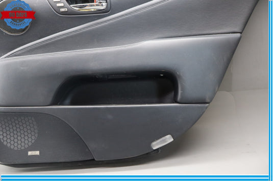 07-09 Lexus LS460 Rear Right Passenger Side Interior Door Panel Black Oem