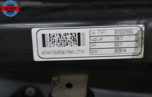 14-17 Maserati Rear Suspension Subframe Cross Member Crossmember 06700075690 OEM