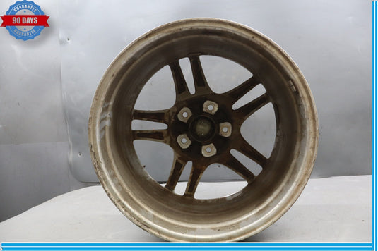 10-16 Porsche Panamera 970 10 X 19 19" 5 Spoke Rear Wheel Rim Silver Oem