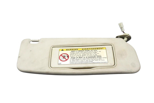 02-05 Lexus SC430 Front Right Passenger Side Sun Visor W/ Vanity Mirror Oem