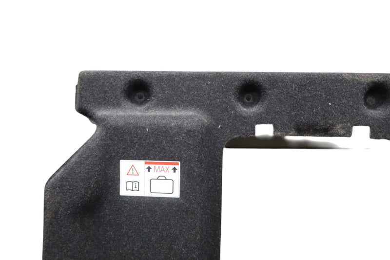 Load image into Gallery viewer, 09-16 BMW E89 Z4 Rear Trunk Lid Carpet Partition Trim Panel Cover Black Oem
