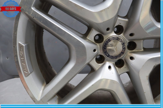07-19 Mercedes X166 GL450 GLS350 Front Wheel Rim Silver 10Jx21 21'' R21 Oem