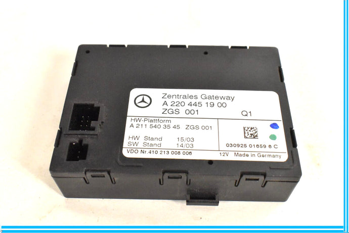 00-06 Mercedes CL500 CL600 W215 Gateway Network Chassis Control Module Oem